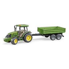 Bruder Traktor John Deere s valníkem, Bruder
