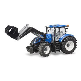 Bruder Traktor NEW HOLLAND T7.315 s čelním nakladačem, Bruder