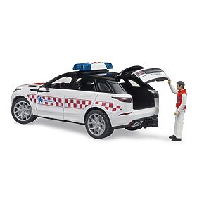 Bruder Záchranné zdravotnické vozidlo Range Rover Velar s řidičem, Bruder