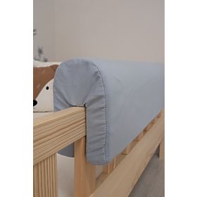Chránič na postel Ourbaby - Jersey - Světle šedý