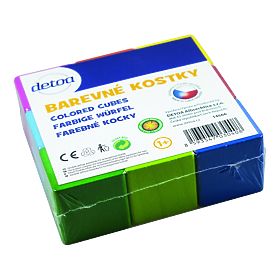 Detoa Barevné kostky 9 ks, Detoa