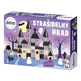 Detoa Dřevěná stavebnice Strašidelný hrad, Detoa