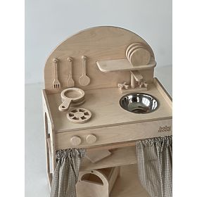 Dětská dřevěná kuchyňka - přírodní, baby wood