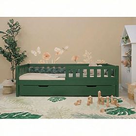 Dětská postel Montessori Ourbaby Meadow plus - zelená, Ourbaby®