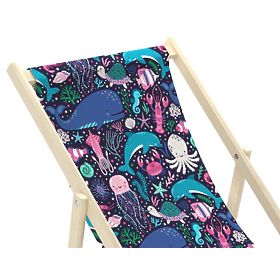 Dětské plážové lehátko Mořský svět, Chill Outdoor