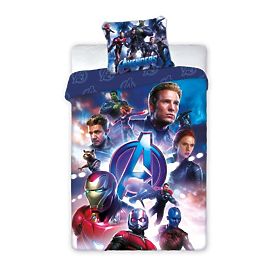 Dětské povlečení 140x200 cm + 70x90 cm Avengers, Faro, Avengers
