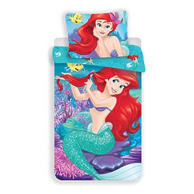 Dětské povlečení Ariel 140x200 cm + 70x90 cm, The Little Mermaid