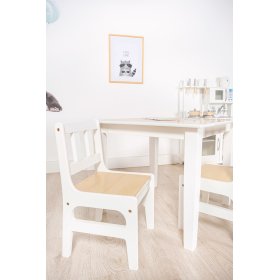 Dětský stůl s židlemi Natural