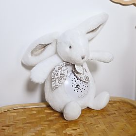 Doudou Hrací skříňka s projekcí Králíček bílý, Doudou et Compagnie Paris