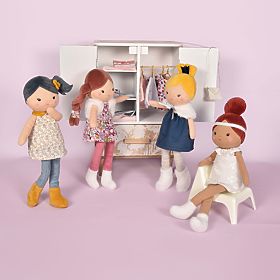 Doudou Jolijou Panenky Nejlepší kamarádky 25 cm