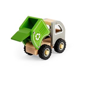 Dřevěný recyklační vůz