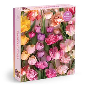 Galison Puzzle Pomíjivé tulipány 1000 dílků, Galison