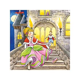 Goki Dřevěné kostky Pohádky 9 ks