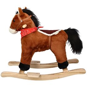 Hnědý houpací kůň, AdamToys