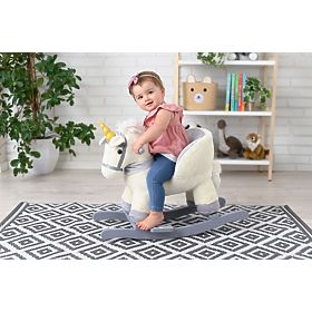 Houpací jednorožec se sedadlem