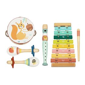 Hudební set - lesní zvířátka