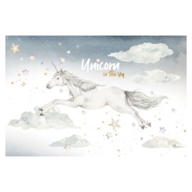 Dekorace na zeď DEKORNIK Unicorn in the Sky
