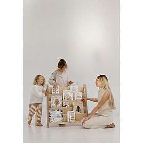 Knihovna SLIM L - přírodní