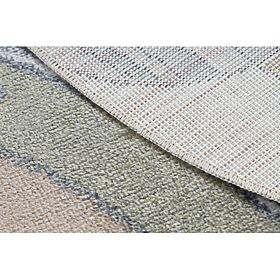 Koberec BONO 8288 kruh Prostor, planety krémová / antracit