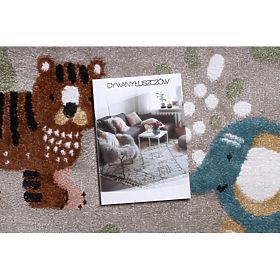 Koberec FUN Africa pro děti, zvířata, Afrika béžová, F.H.Kabis