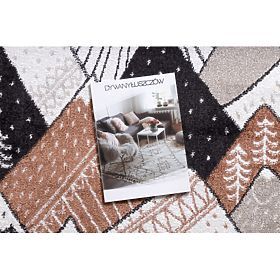 Koberec FUN Tops pro děti, hory, krém, F.H.Kabis