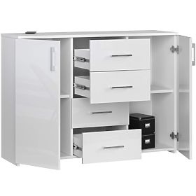 KOMODA K45 PK BÍLÝ LESK