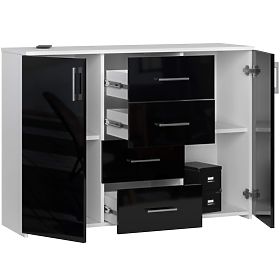 KOMODA K45 PK ČERNÝ LESK