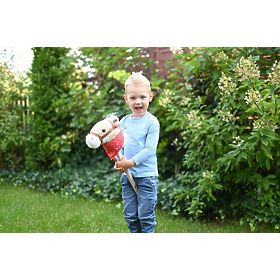 Koník na tyči Achał Hobby Horse, Przytul i kochaj