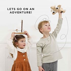 Le Toy Van Dřevěná plachetnice s kapitánem, Le Toy Van