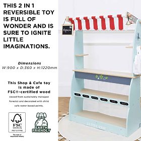 Le Toy Van Prodejní pult 2 v 1 Honeybake, Le Toy Van