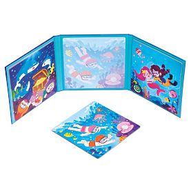 Magnetické puzzle Knížka Podvodní svět, Bino