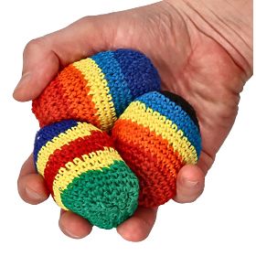 Míček Zoška footbag pro děti, ToysPure