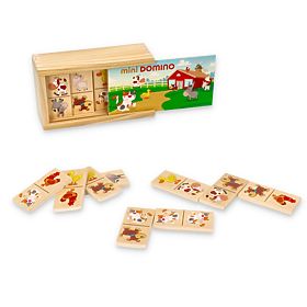 Mini Domino v krabičce - Zvířátka