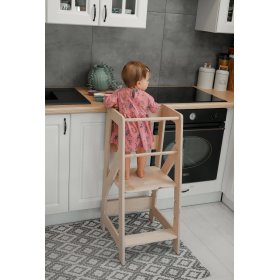 Montessori učící věž Pola MINI 75 - přírodní