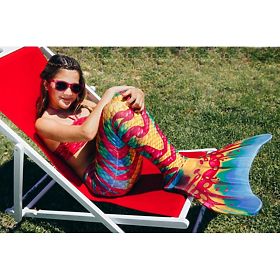 Mořská panna - monoploutev Aquaris na plavání Coral 'S' + Bikiny, Kuaki Mermaids