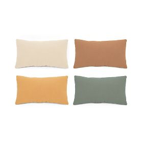 Mušelínový polštářek Ourbaby 20x35 cm - zelený, Ourbaby®