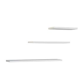 Nástěnné police TOBI 3P BÍLÁ