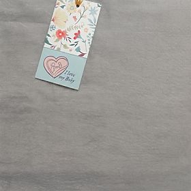 Ochranný mantinel do postýlky - světlé šedá