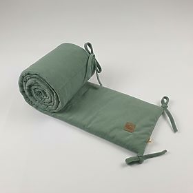 Ochranný mantinel do postýlky - zelená