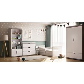 Ourbaby dětská postel Tomi - bílá