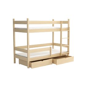Patrová postel Elegant - přírodní