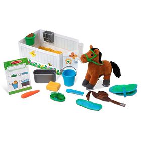 Péče o koně - hrací sada, Melissa & Doug