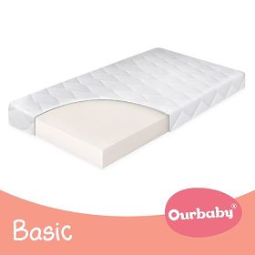 Pěnová matrace Ourbaby Basic - 200x120 cm, Ourbaby®