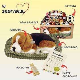 Perfect Petzzz Dýchající Štěně Beagle