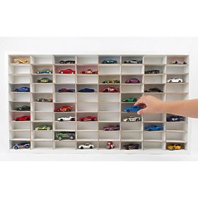 Police na autíčka Hot Wheels - bílá, 80 míst
