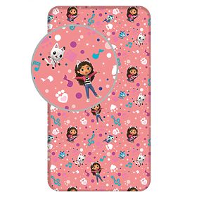 Prostěradlo Gabby´s Dollhouse 90x200