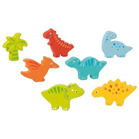 Puzzle a Figurky, Skládačka Dino 2v1