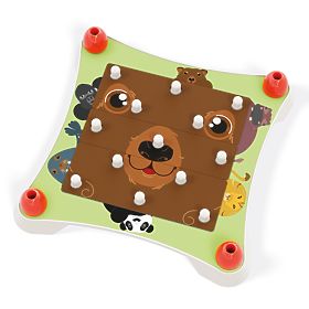 Quercetti Puzzle Zvířecí obličeje, Quercetti