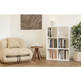 Regál Malax MINI 2X3 BÍLÝ