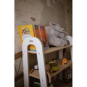 Regál SLIM S - bílý